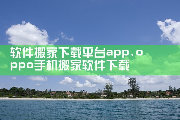 软件搬家下载平台app